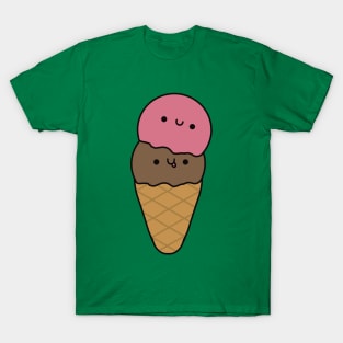 Cute Ice Cream - Kawaii Ice Cream T-Shirt